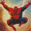 Fat Spiderman Diamond Painting