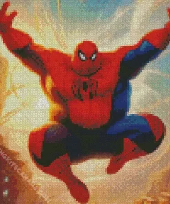 Fat Spiderman Diamond Painting