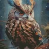 Fierce Owl Art Diamond Painting