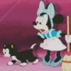 Figaro And Minnie Art Diamond Painting