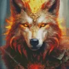 Firey Fox Art Diamond Painting