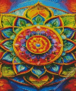 Flower Mandala Diamond Painting