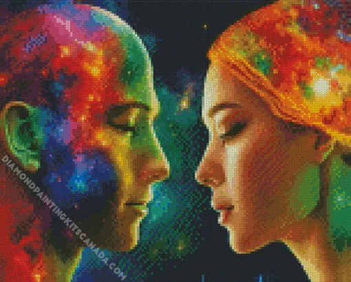 Galaxy People Diamond Painting