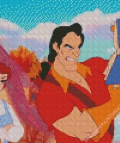 Gaston Beauty And The Beast Diamond Painting