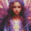 Girl Angel Diamond Painting