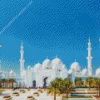 Grand Bur Dubai Masjid Diamond Painting