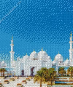 Grand Bur Dubai Masjid Diamond Painting