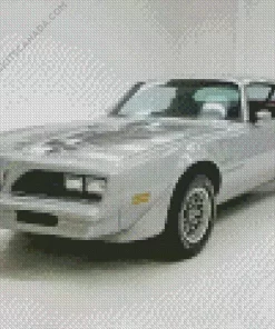 Grey Firebird 78 Diamond Painting