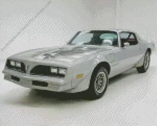 Grey Firebird 78 Diamond Painting