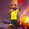 Groot Soccer Diamond Painting