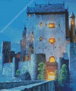 Hotel Transylvania Castle Diamond Painting