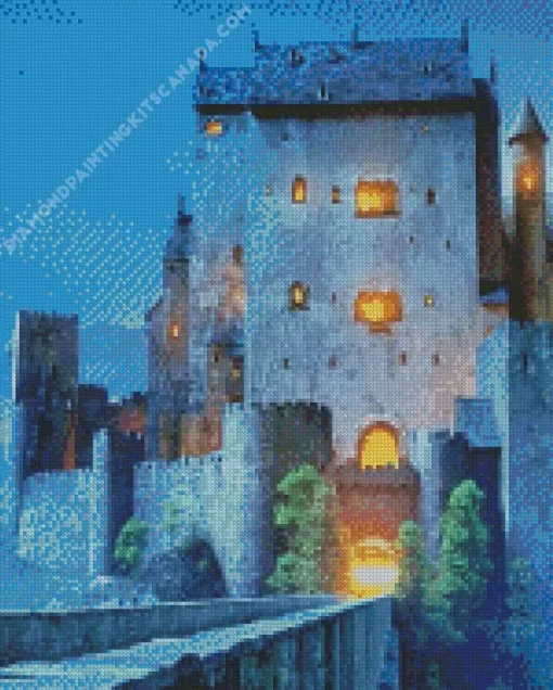 Hotel Transylvania Castle Diamond Painting