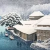 Nakaze Island Kyukitakami River Diamond Painting