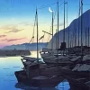 Ochtend in Beppu By Kawase Hasui Diamond Painting