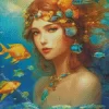 Pisces Girl Diamond Painting