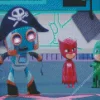 Pj Masks Animation Diamond Painting