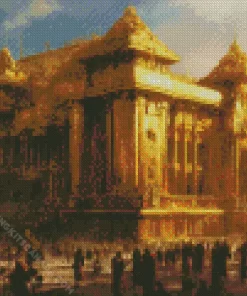 Royal City Palace Diamond Painting