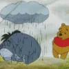 Sad Eeyore With Winnie Diamond Painting