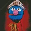 Warrior Grover Personaggio Diamond Painting