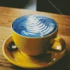 Blue Coffee Diamond Painting