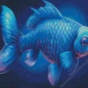 Blue Fish Diamond Painting