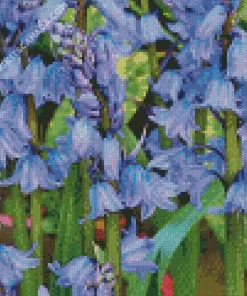 Bluebells Plants Diamond Painting