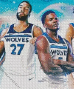 Minnesota Timberwolves Diamond Painting