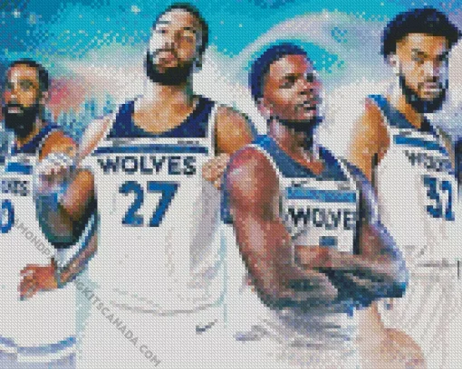 Minnesota Timberwolves Diamond Painting