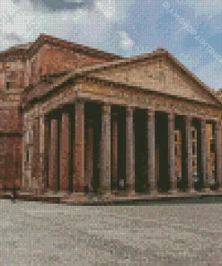 Pantheon Rome Diamond Painting