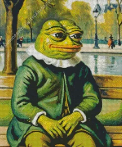 Pepe The Frog Art Diamond Painting