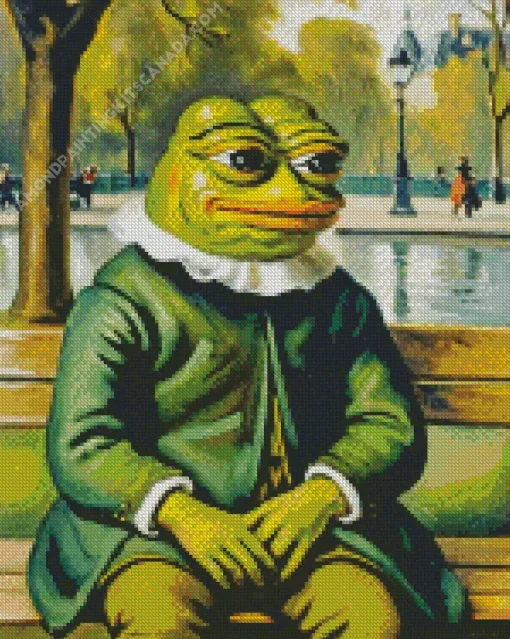 Pepe The Frog Art Diamond Painting