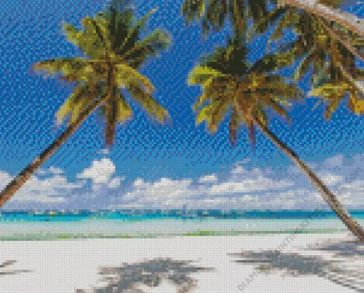 Philippines Boracay Beach Diamond Painting