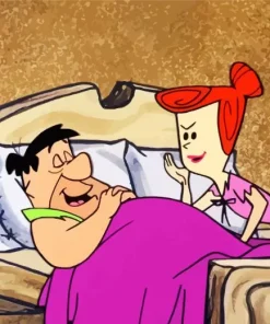 The Flintstones Fred And Wilma Diamond Painting