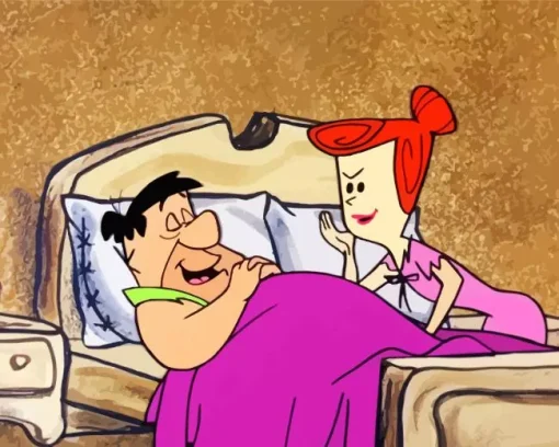 The Flintstones Fred And Wilma Diamond Painting