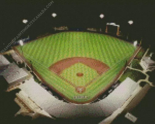 Baseball Field Diamond Painting