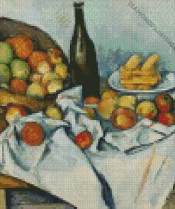 Basket Of Apples By Paul Cezanne Diamond Painting