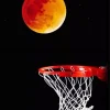 Basketball Moon Diamond Painting