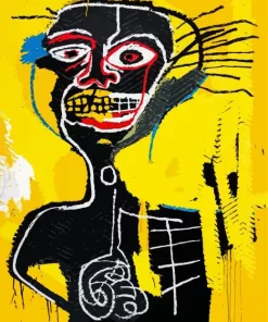 Basquiat Cabeza Diamond Painting