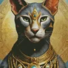 Bastet Goddess Diamond Painting