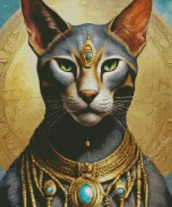 Bastet Goddess Diamond Painting