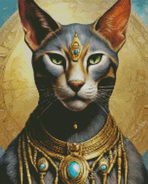 Bastet Goddess Diamond Painting