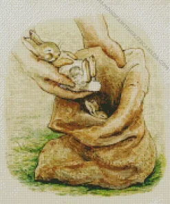 Beatrix Potter Bunnies Diamond Painting