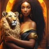 Beauty And The Lion Diamond Painting