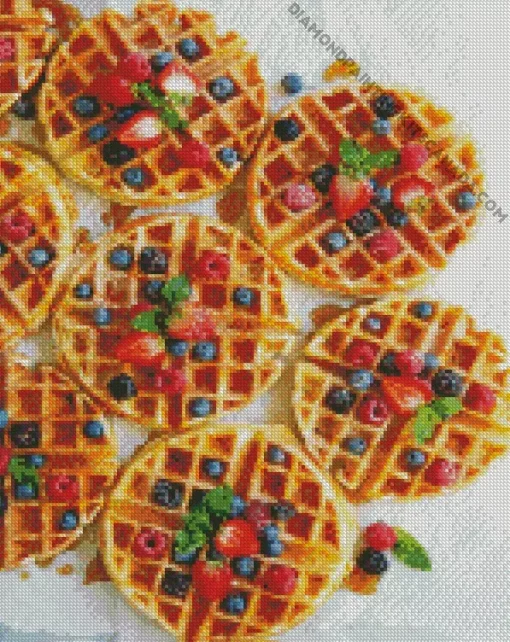 Belgian Waffles Diamond Painting