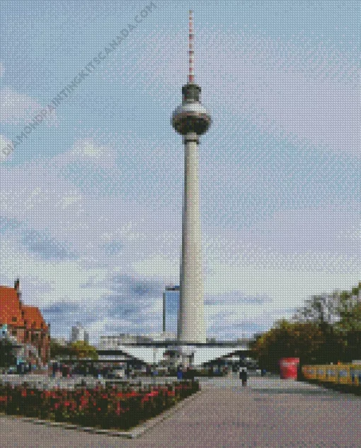 Berliner Fernsehturm Diamond Painting