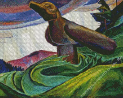 Big Raven Emily Carr Diamond Painting