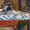 Bird Bath Diamond Painting