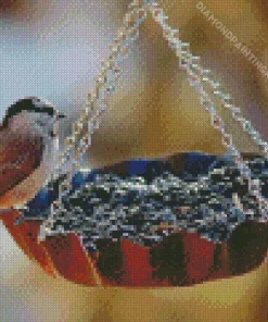 Bird Feeder Diamond Painting