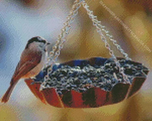 Bird Feeder Diamond Painting