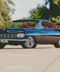 Black 1959 Impala Diamond Painting